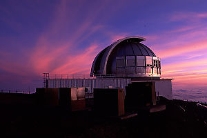 Subaru Telescope at Sunset